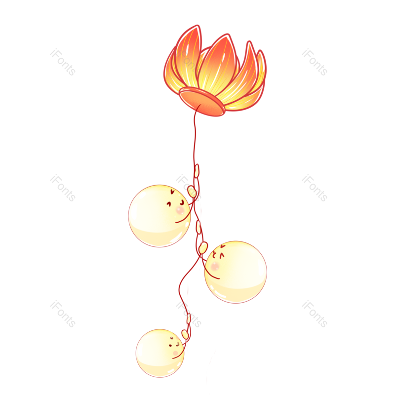 装饰图片,卡通元素,素材PNG,灯笼免抠素材